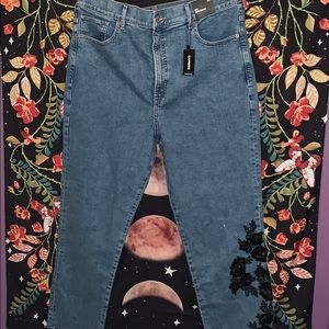 Brand new express lace jeans
